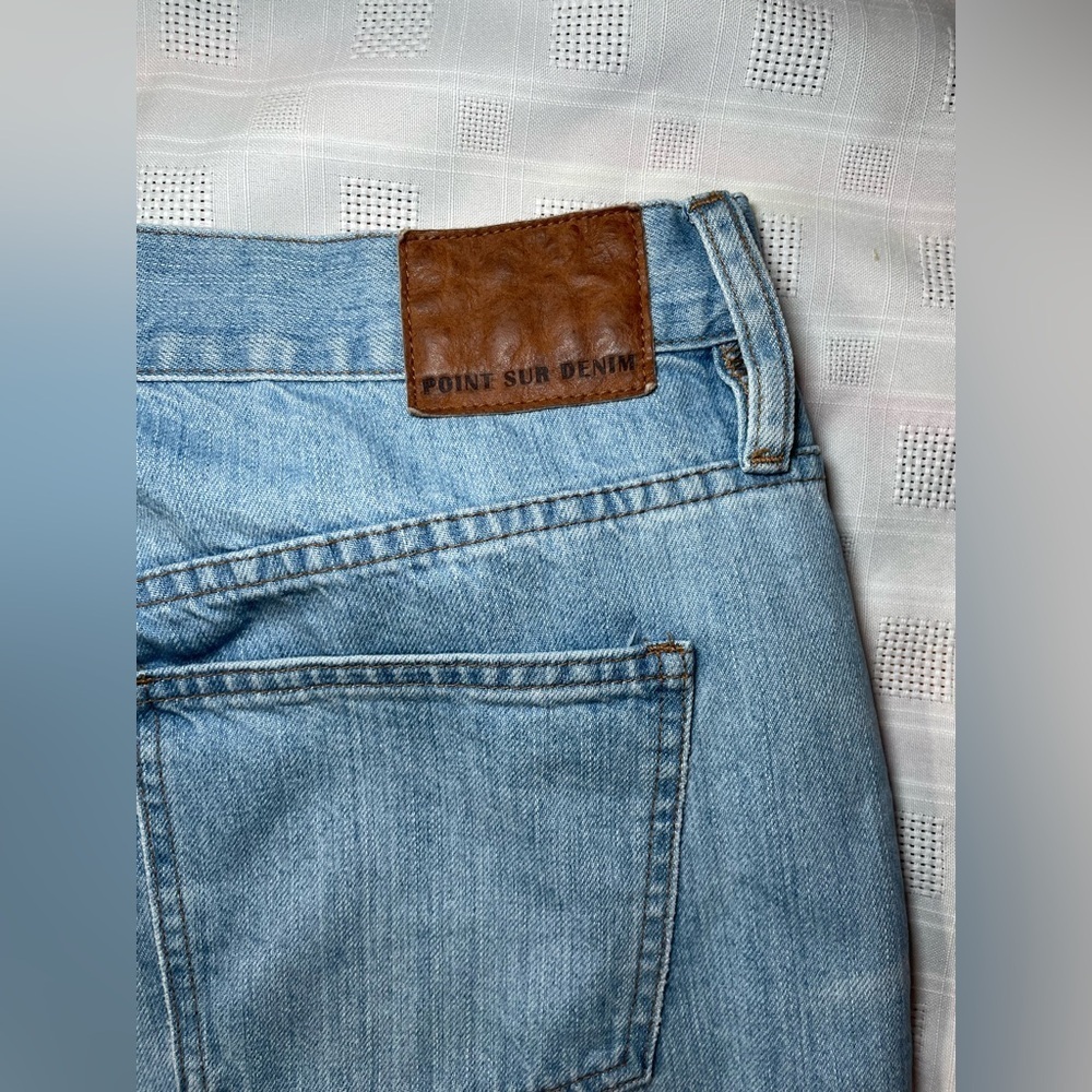 Point Sur Denim High Waisted Tapered Jeans - Picture 12 of 16